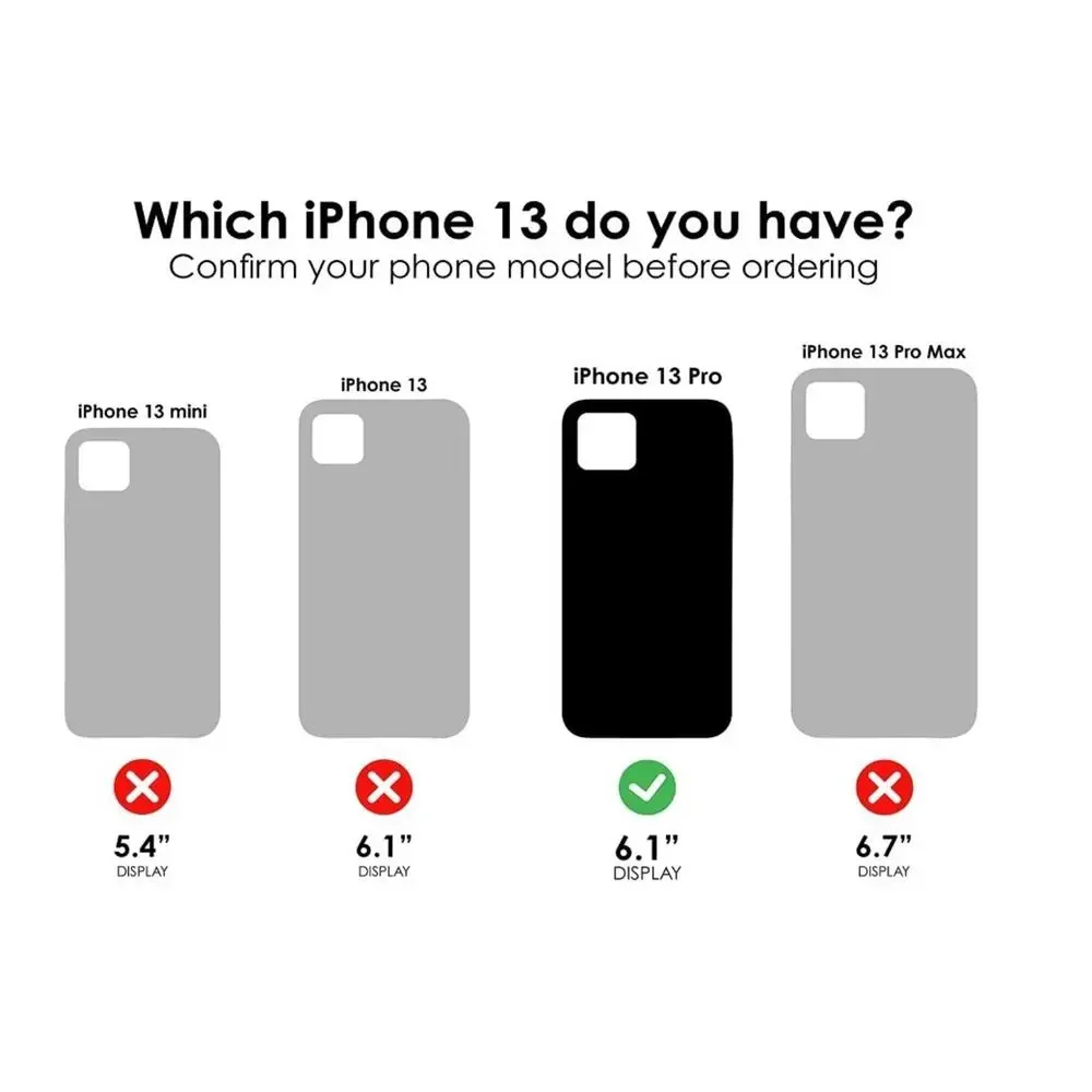 LifeProof Wake Series Case for Apple iPhone 13 Pro Drop Proof EcoFriendly Black